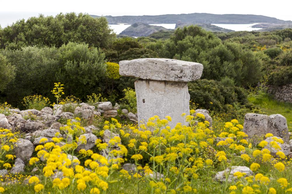 yacimiento menorca talayótica